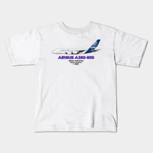 Airbus A380-800 - Airbus "House Colours" Kids T-Shirt